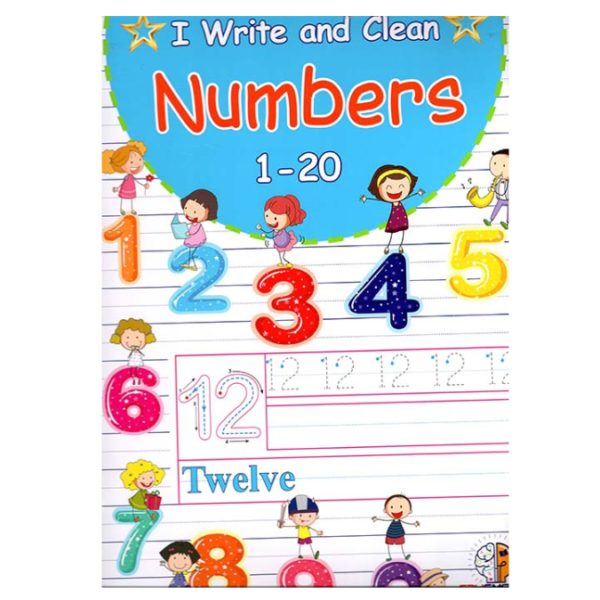 I write and clean numbers 1-20