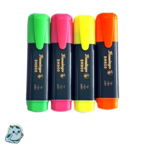 FLAMINGO HIGHLIGHTER - SET OF 4 CLR