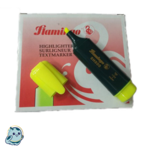 FLAMINGO HIGHLIGHTER YELLOW CHISEL