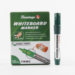 FLAMINGO WHITE BOARD MARKER CHISEL GREEN