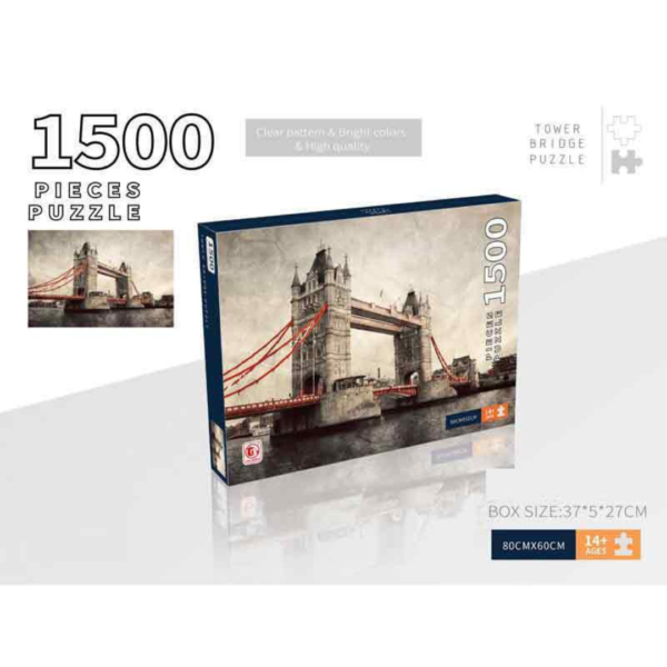 Tower Bridge 1500 Piece Puzzle