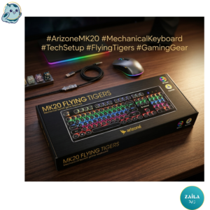 Generic Arizone® MK30 Carbon Mechanical Backlit Game Keyboard