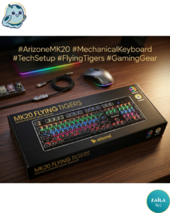 Generic Arizone® MK30 Carbon Mechanical Backlit Game Keyboard